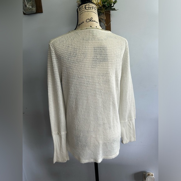 Sundance thermal top waffle knit lightweight layer piece winter - Picture 4 of 10